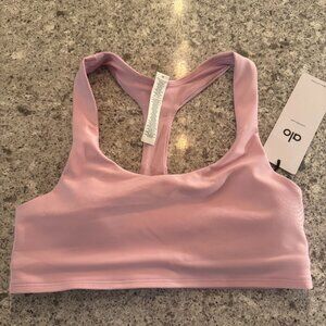 Alo Airlift Advantage Racerback Bra - Pink